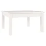 Mesa de centro de madera maciza de pino blanco 55x55x30 cm de vidaXL, Mesas de centro - Ref: Foro24-814230, Precio: 42,93 €, ...