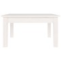 Mesa de centro de madera maciza de pino blanco 55x55x30 cm de vidaXL, Mesas de centro - Ref: Foro24-814230, Precio: 43,51 €, ...