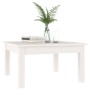 Mesa de centro de madera maciza de pino blanco 55x55x30 cm de vidaXL, Mesas de centro - Ref: Foro24-814230, Precio: 43,51 €, ...