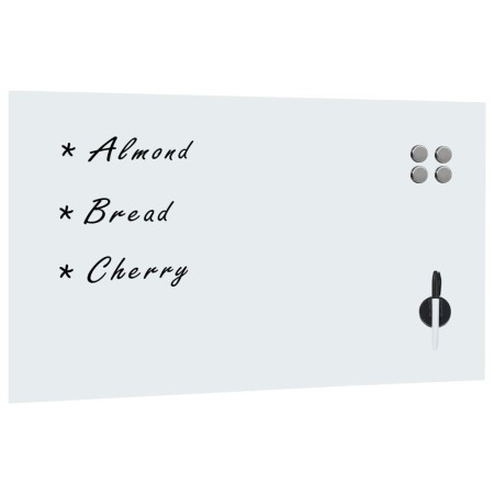 Pizarra magnética de pared vidrio 120x60 cm de vidaXL, Pizarras blancas - Ref: Foro24-285376, Precio: 75,10 €, Descuento: %
