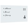 Pizarra magnética de pared vidrio 120x60 cm de vidaXL, Pizarras blancas - Ref: Foro24-285376, Precio: 75,10 €, Descuento: %