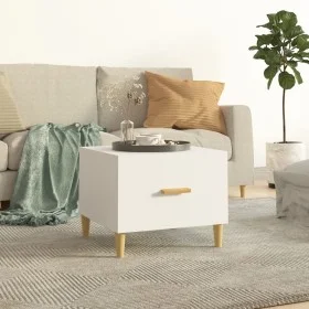 White plywood coffee table 50x50x40 cm by vidaXL, Coffee table - Ref: Foro24-812708, Price: 41,20 €, Discount: %