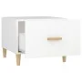 Mesa de centro madera contrachapada blanco 50x50x40 cm de vidaXL, Mesas de centro - Ref: Foro24-812708, Precio: 41,20 €, Desc...