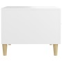 Mesa de centro madera contrachapada blanco 50x50x40 cm de vidaXL, Mesas de centro - Ref: Foro24-812708, Precio: 41,52 €, Desc...