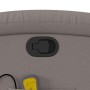 Sillón de masaje reclinable de tela gris taupé en Sillones | Comprar online en Foru.es