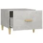 Mesa de centro 2 uds madera ingeniería gris hormigón 50x50x40cm de vidaXL, Mesas de centro - Ref: Foro24-812717, Precio: 59,9...