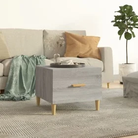 Sonoma-Couchtisch aus grauem Sperrholz, 50 x 50 x 40 cm von vidaXL, Couchtisch - Ref: Foro24-817533, Preis: 36,94 €, Rabatt: %