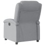 Sillón reclinable de tela gris claro en Sillones | Comprar online en Foru.es