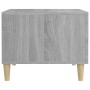 Mesa de centro madera contrachapada gris Sonoma 50x50x40 cm de vidaXL, Mesas de centro - Ref: Foro24-817533, Precio: 37,41 €,...