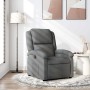 Sillón reclinable de tela gris oscuro en Sillones | Comprar online en Foru.es