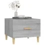 Mesas de centro 2 uds madera ingeniería gris Sonoma 50x50x40 cm de vidaXL, Mesas de centro - Ref: Foro24-817534, Precio: 61,8...