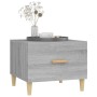 Mesas de centro 2 uds madera ingeniería gris Sonoma 50x50x40 cm de vidaXL, Mesas de centro - Ref: Foro24-817534, Precio: 62,3...