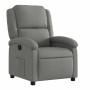 Sillón reclinable de tela gris oscuro en Sillones | Comprar online en Foru.es