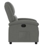 Sillón reclinable de tela gris oscuro en Sillones | Comprar online en Foru.es