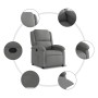Sillón reclinable de tela gris oscuro en Sillones | Comprar online en Foru.es