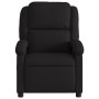 Sillón reclinable de tela negro en Sillones | Comprar online en Foru.es