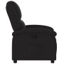 Sillón reclinable de tela negro en Sillones | Comprar online en Foru.es