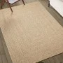 Alfombra ZIZUR apariencia de yute interior y exterior 120x170cm de vidaXL, Alfombras - Ref: Foro24-364831, Precio: 58,24 €, D...