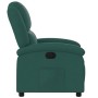 Sillón reclinable de tela verde oscuro en Sillones | Comprar online en Foru.es