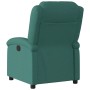 Sillón reclinable de tela verde oscuro en Sillones | Comprar online en Foru.es