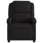 Sillón reclinable de masaje de tela negro en Sillones | Comprar online en Foru.es
