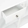 Mesa consola madera de ingeniería blanca 110x30x76 cm de vidaXL, Mesas consola - Ref: Foro24-355222, Precio: 151,70 €, Descue...