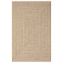 Alfombra ZIZUR apariencia de yute interior y exterior 160x150cm de vidaXL, Alfombras - Ref: Foro24-364833, Precio: 99,67 €, D...