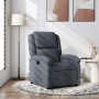 Sillón reclinable de terciopelo gris oscuro en Sillones | Comprar online en Foru.es