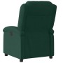 Sillón reclinable de terciopelo verde oscuro en Sillones | Comprar online en Foru.es