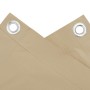 Toldo para balcón tela oxford beige 120x500 cm en Sombrillas | Comprar online en Foru.es