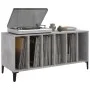 Plattenschrank aus betongrauem Sperrholz, 100 x 38 x 48 cm von vidaXL, CD- und DVD-Speicher - Ref: Foro24-831985, Preis: 77,0...