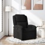 Sillón reclinable de terciopelo negro en Sillones | Comprar online en Foru.es