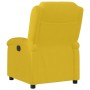 Sillón reclinable terciopelo amarillo en Sillones | Comprar online en Foru.es
