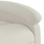Sillón reclinable de terciopelo color crema en Sillones | Comprar online en Foru.es
