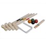 Juego de croquet de madera para 4 jugadores de vidaXL, Juegos sobre hierba - Ref: Foro24-90687, Precio: 28,52 €, Descuento: %
