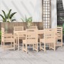 Juego de comedor de jardín 7 piezas madera maciza de pino de vidaXL, Conjuntos de jardín - Ref: Foro24-3154707, Precio: 399,0...