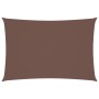 Toldo de vela rectangular tela Oxford marrón 3x5 m en Sombrillas | Comprar online en Foru.es