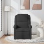 Sillón de masaje reclinable de terciopelo negro en Sillones | Comprar online en Foru.es
