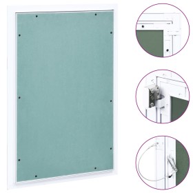 Panel de acceso marco de aluminio y placa de yeso 300x600 mm de vidaXL, Trampas - Ref: Foro24-145099, Precio: 46,10 €, Descue...