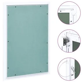 Panel de acceso marco de aluminio y placa de yeso 300x600 mm de vidaXL, Trampas - Ref: Foro24-145099, Precio: 43,33 €, Descue...