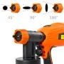 Pistola de pintura eléctrica con 3 tamaños boquilla 500W 800ml de vidaXL, Pulverizadores de pintura - Ref: Foro24-145287, Pre...