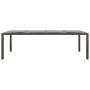 Juego de comedor de jardín 11 piezas ratán sintético marrón de vidaXL, Conjuntos de jardín - Ref: Foro24-3058575, Precio: 793...
