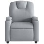Sillón reclinable de tela gris claro en Sillones | Comprar online en Foru.es