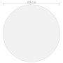 Protector de mesa PVC mate Ø 60 cm 2 mm de vidaXL, Accesorios para mesas - Ref: Foro24-288244, Precio: 22,97 €, Descuento: %