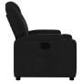Sillón reclinable de tela negro en Sillones | Comprar online en Foru.es