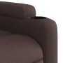 Sillón reclinable de tela marrón oscuro en Sillones | Comprar online en Foru.es