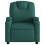 Sillón reclinable de tela verde oscuro en Sillones | Comprar online en Foru.es