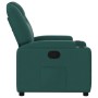Sillón reclinable de tela verde oscuro en Sillones | Comprar online en Foru.es