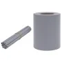 Mattes hellgraues PVC-Zaunelement 35 x 0,19 m von vidaXL, Zaunpaneele - Ref: Foro24-147871, Preis: 29,05 €, Rabatt: %