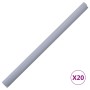 Panel de valla de PVC gris claro mate 35x0,19 m de vidaXL, Paneles de vallas - Ref: Foro24-147871, Precio: 29,62 €, Descuento: %